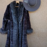 Класическо дамско палто от еко кожа., снимка 5 - Палта, манта - 35413273