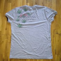 Тениска Боб Марлей марихуана -памук-размер Л, снимка 6 - Спортна екипировка - 31855571