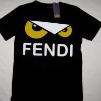 Мъжка тениска Fendi, снимка 1 - Тениски - 38599103