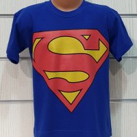 Нова детска тениска с трансферен печат Супермен (Superman), снимка 8 - Детски тениски и потници - 28442231