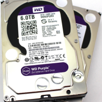 Хард Дискове WD Purple 6TB Sata 3.5, снимка 1 - Твърди дискове - 44707503