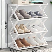 Компактна етажерка за обувки на 4 нива , Органайзер за обувки Shoe Rack, снимка 1 - Органайзери - 42866721