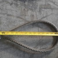 Буксирни въжета, буксирен сапан, метални въжета за теглене на тежки машини 38мм, снимка 2 - Индустриална техника - 30403207