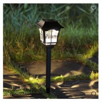  Соларна градинска лампа, 32 cm , снимка 2 - Външни лампи - 29149723