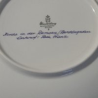 Порцеланова чиния Winterling Bavaria Germany Евтино , снимка 2 - Антикварни и старинни предмети - 42250197