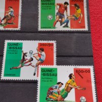 Пощенски марки серия ФУТБОЛ световно първенство Италия 90г. Гвинея Бисау за колекция - 22549, снимка 7 - Филателия - 36654648