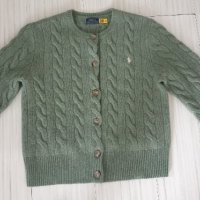 POLO Ralph Lauren Cable Wool / Cashmere Cardigan Knit Womens Size M НОВО! ОРИГИНАЛ! Дамски Пуловер -, снимка 12 - Жилетки - 44459238