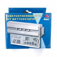 влагомер, термометър и часовник, нов, немски, метеорологична станция, снимка 3 - Други - 17110627