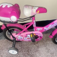 Детски велосипед/колело за момиче Moni 12, снимка 5 - Детски велосипеди, триколки и коли - 44178074