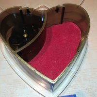 memory-музикална кутия сърце-15х15х6см-внос франция, снимка 3 - Колекции - 29592530