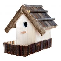 Къща/ къщичка за птици с ограда