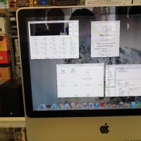 Apple iMac A1224 All-In-One PC MAC OS X Version 10.6.8 В отлично техничеслко и визуално състояние. В, снимка 10 - За дома - 32117210
