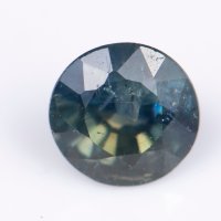 Синьо-зелен сапфир 0.40ct 3.7mm нагряван #6, снимка 1 - Други - 39712554