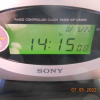 Sony ICF-C60 RC radio clock alarm, снимка 2 - Други - 36732990