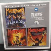 3 X CD Manowar - The triple album collection, снимка 1 - CD дискове - 31815081