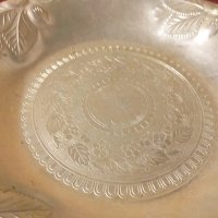 Стара руска алуминиева чиния, снимка 2 - Чинии - 34511424