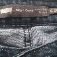 дамски дънки Levi's Slight Curve Modern Rise Straight размер 28, снимка 6 - Дънки - 31920649