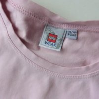 розова блузка лего, снимка 3 - Детски тениски и потници - 37541998