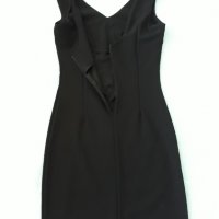 Черна официална скъпа рокля със сегмент-изкуство. Къса и сексапилна , елегантна, с цип на гърба,нова, снимка 11 - Рокли - 37264710