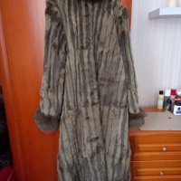 Дълго палто лисица и чинчила Нова цена 700лв, снимка 4 - Палта, манта - 34976851