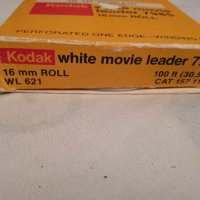 KODAK 'CLASSIC' WHITE MOVIE LEADER - 16MM, снимка 3 - Чанти, стативи, аксесоари - 38025135