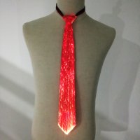 Вратовръзка LED USB светеща - червен цвят, снимка 3 - Други - 30204213