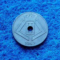10 центимес Белгия 1942-редки, снимка 2 - Нумизматика и бонистика - 32028631