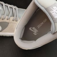 Nike SB Dunk Summit White Grey Wolf Сиви Маратонки Обувки Размер 43 Номер 27.5см Стелка Оригинални , снимка 8 - Други - 40508503