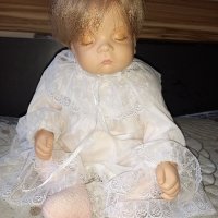 Голяма керамична кукла., снимка 2 - Антикварни и старинни предмети - 37474370