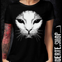 Тениска с щампа ALIEN CAT, снимка 1 - Тениски - 36379870
