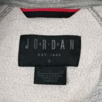 Jordan AIR Nike Jumpman Hoodie оригинално горнище S Найк памук суичър, снимка 3 - Спортни дрехи, екипи - 44157706