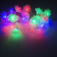 Коледни LED лампички цветя, снимка 7 - Декорация за дома - 38522465