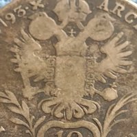 Сребърна монета 10 кройцера 1793г. Франц втори Виена Свещена Римска империя 13719, снимка 8 - Нумизматика и бонистика - 42887183