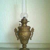 Голяма старинна барокова газена - газова лампа - MATADOR, снимка 1 - Антикварни и старинни предмети - 38315972