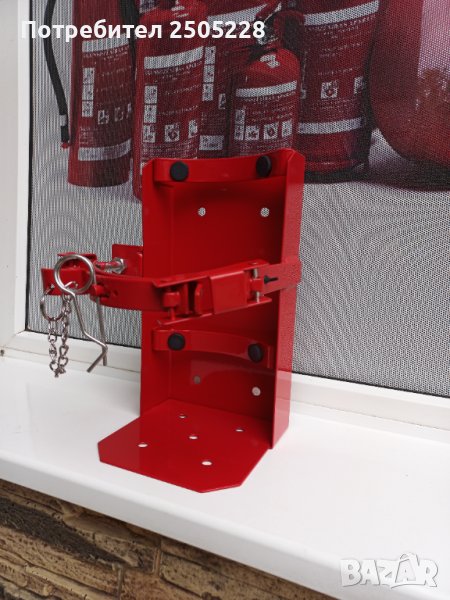 Стойка за пожарогасител за МПС, снимка 1
