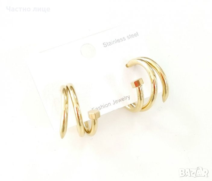 Обеци от медицинска стомана , снимка 1