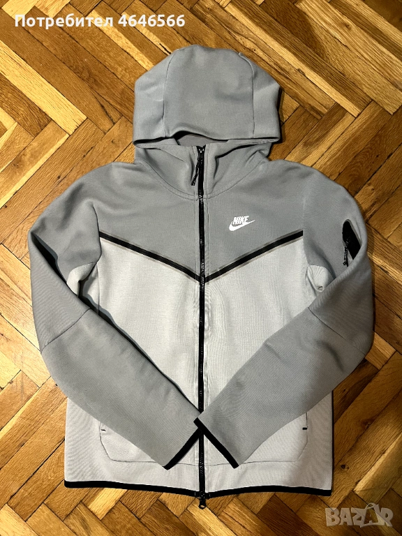 Nike tech fleece Суичър с цип, снимка 1
