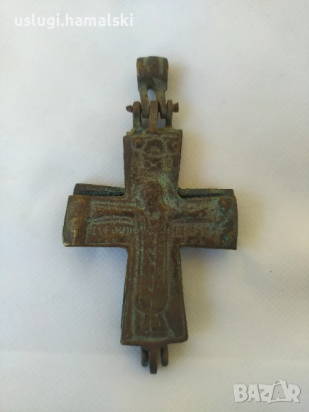 Голям бронзов кръст, снимка 1