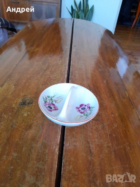 Стара порцеланова солница #17, снимка 1