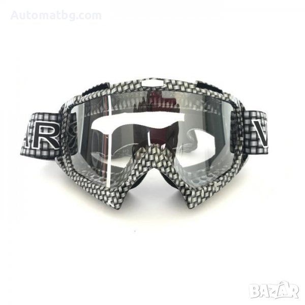 Мото очила Automat, Предпазни, QC-013-5-W, Бяло стъкло, снимка 1