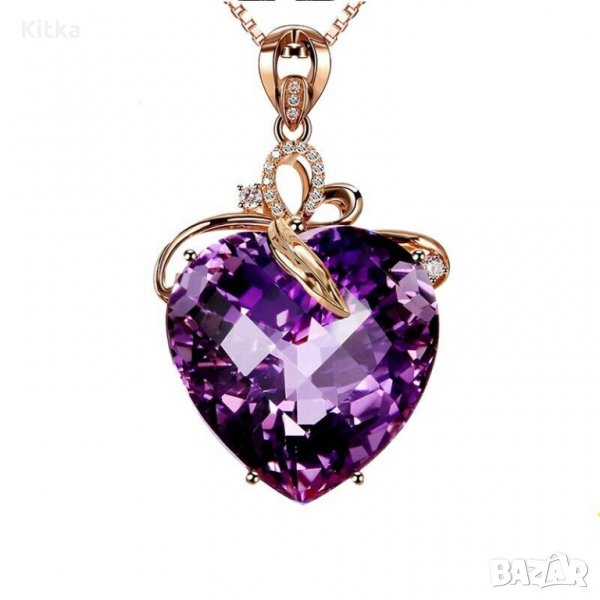 Колие с висулка сърце, снимка 1