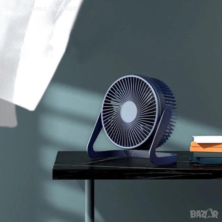 USB Вентилатор за Компютър и Офис 4546, снимка 1