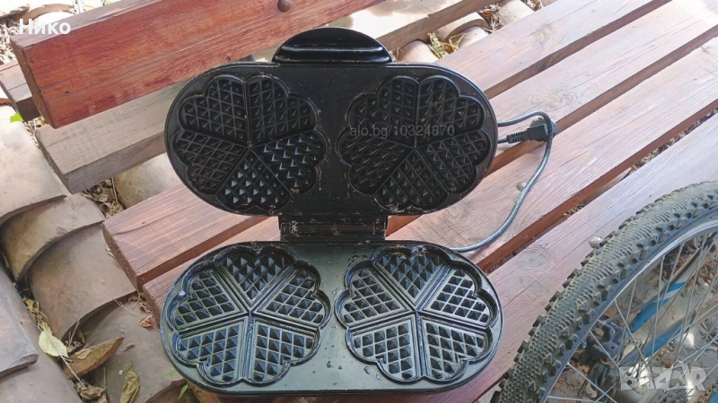 Гофретник Mia модел Gaufrier double avec thermostat, снимка 1