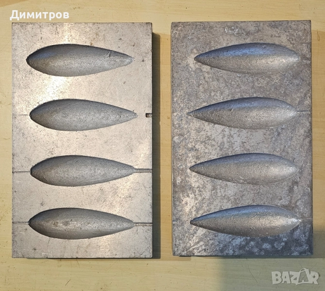 Недовършен Калъп за олово, снимка 1