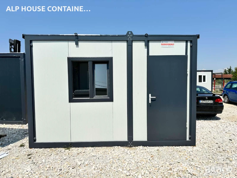 Модулен контейнер 400х300 | Жилищен, Офис, Магазин, Склад, Строителен, Санитарен, Охранителен, снимка 1