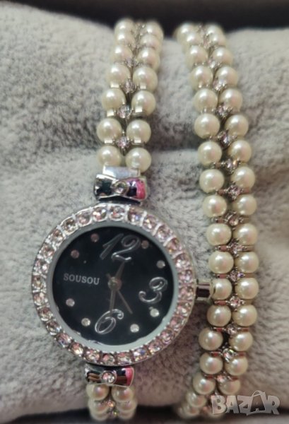 Дамски часовник с гривна Sousou , снимка 1
