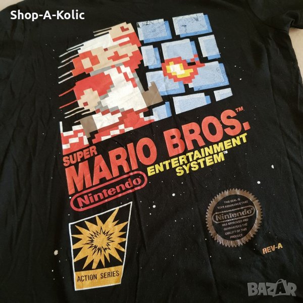 NINTENDO Entertainment System SUPER MARIO BROS. Action Series Tee, снимка 1