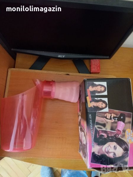 Уред за къдрици, който не изгаря косата. Използва се само сешуар. , снимка 1