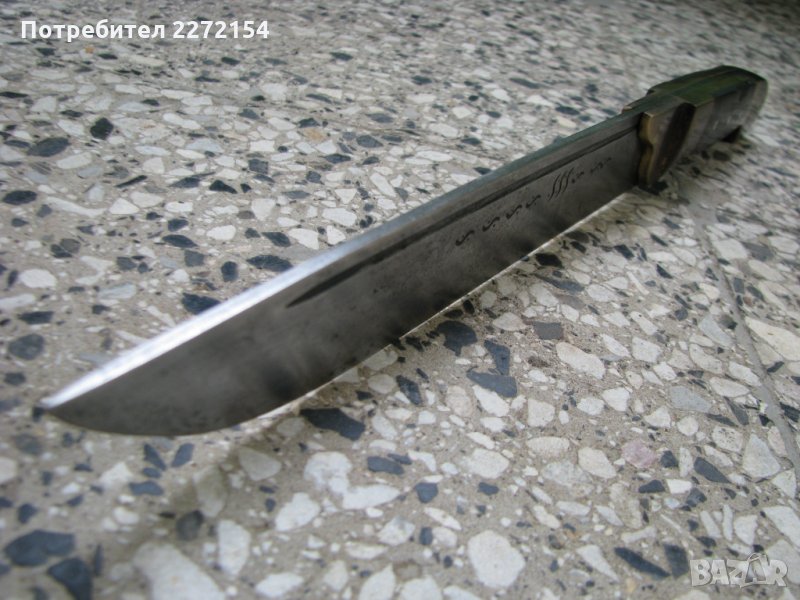 Стар габровски нож с кания, снимка 1