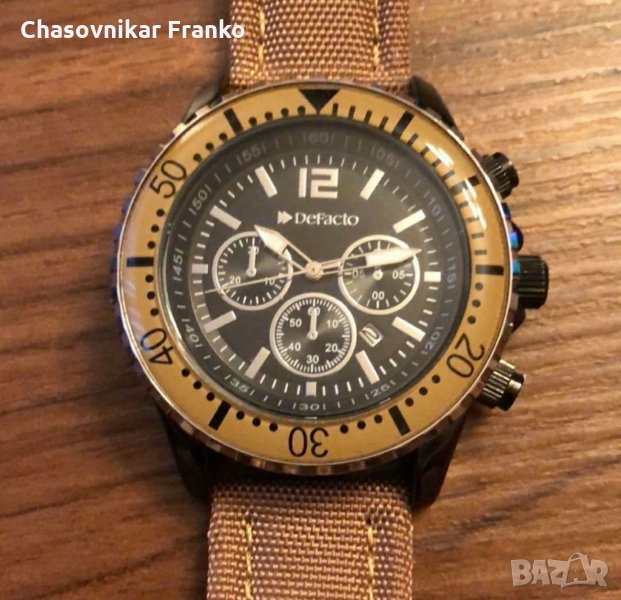 Defacto уникален дизайн стилен часовник, снимка 1